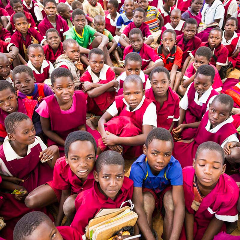 Kinder in Malawi, Afrika