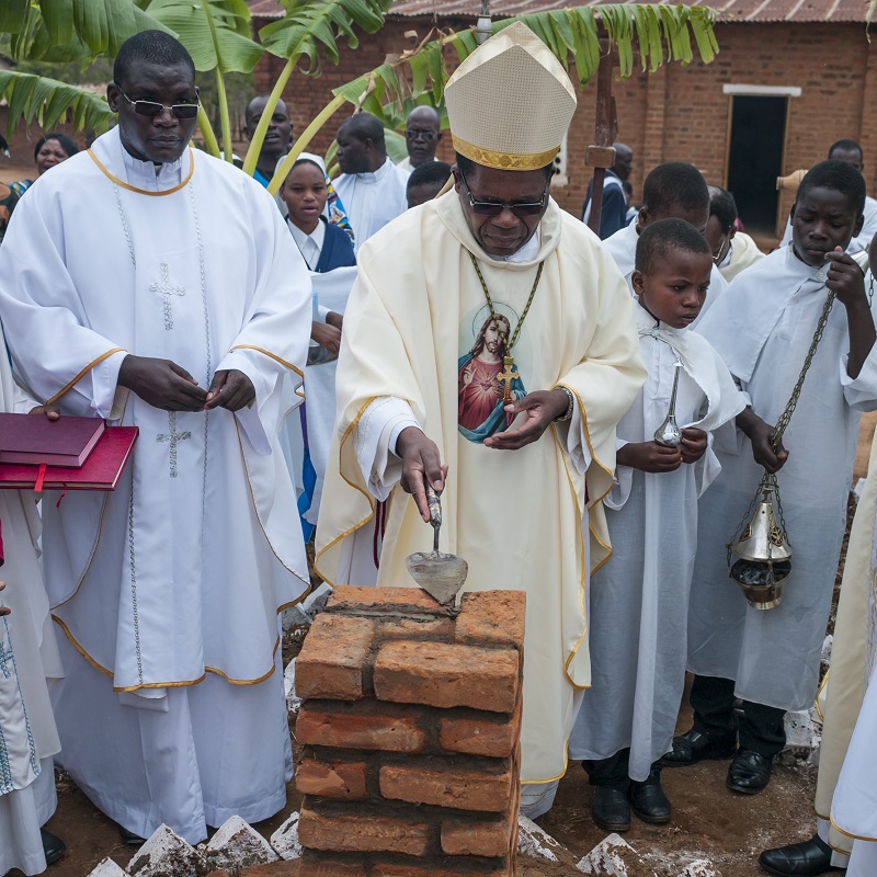 Vergangene Woche übernahmen die Pallottiner eine Pfarrei in Malawi. Mit 1.800 Gästen feierten sie ihren 