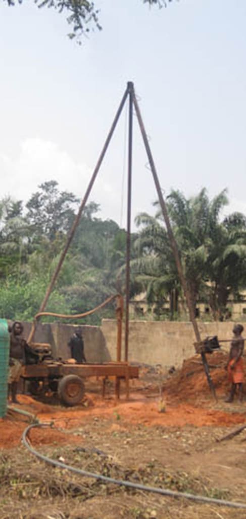 Brunnenbau in Nigeria
