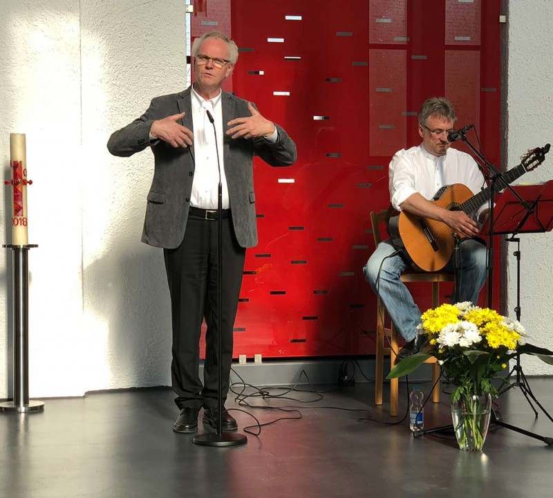 Konzertlesung in der Pallottikirche in Friedberg