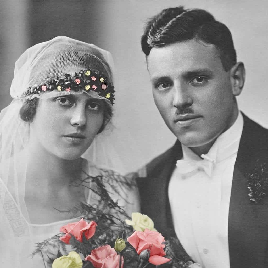 Ehepaar vor 100 Jahren