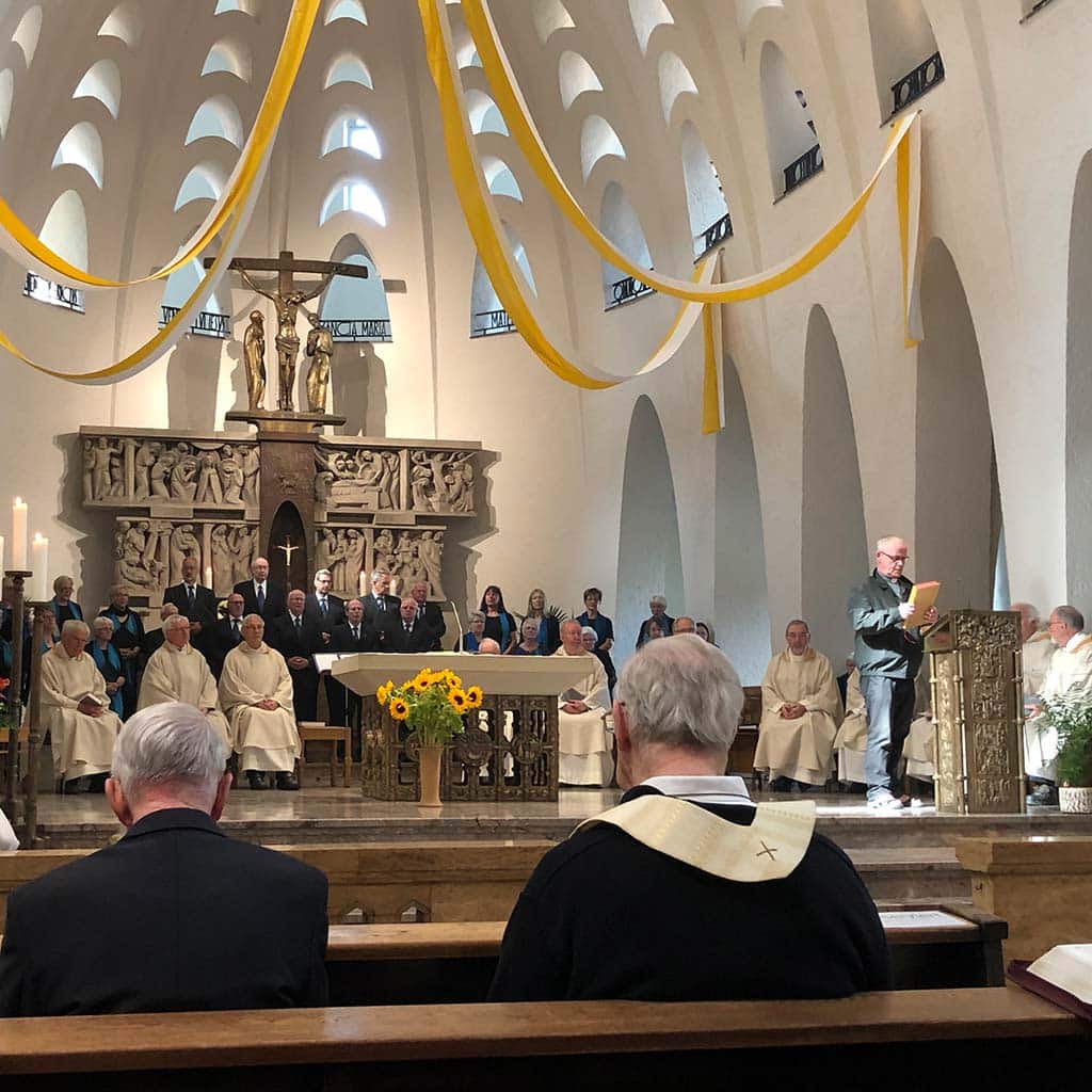 Professjubilare und Jubilare der Priesterweihe 2019
