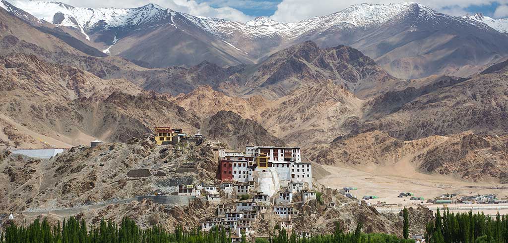 Ladakh Indien Blick auf den Himalaya