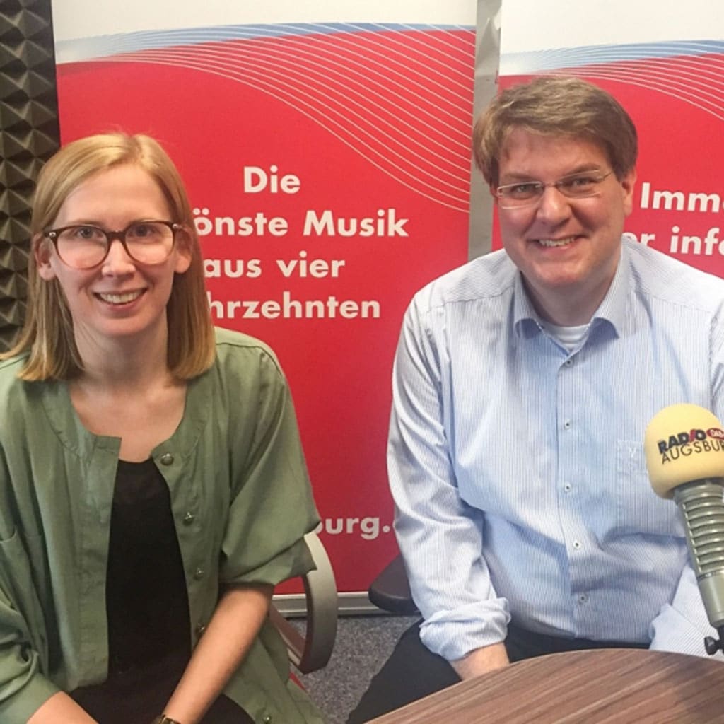 Talk bei Radio Augsburg mit Pater Steffen Brühl