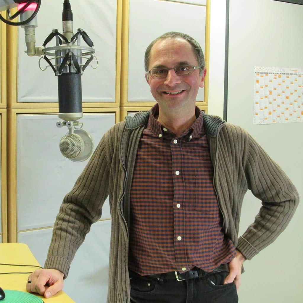 Pater Jochen Ruiner SAC bei Radio Grüne Welle