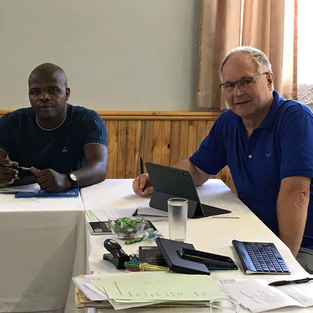 Treffen der Pallottiner in Südafrika mit Vizeprovinzial Pater Michael Pfenning