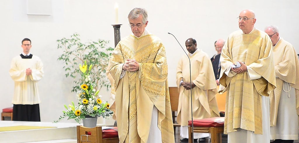 Goldenes Priesterjubiläum von Pater Heribert Niederschlag 2020