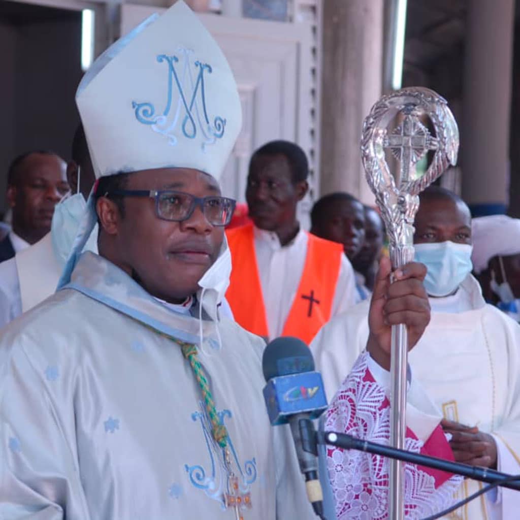 Bischof Bruno Ateba Edo SAC Bistum Maroua-Makolo im Norden Kameruns