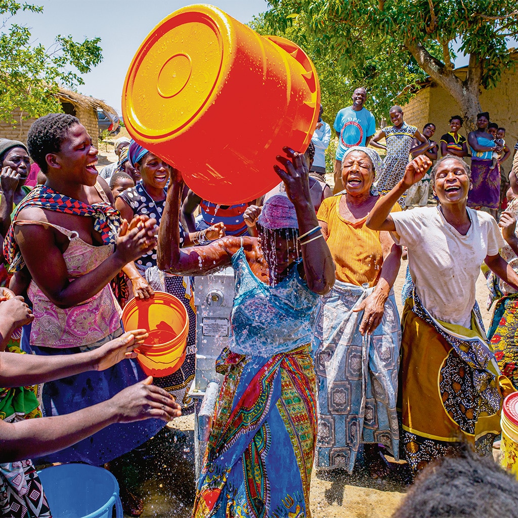 Brunnenbau in Malawi - Wasser ist Leben