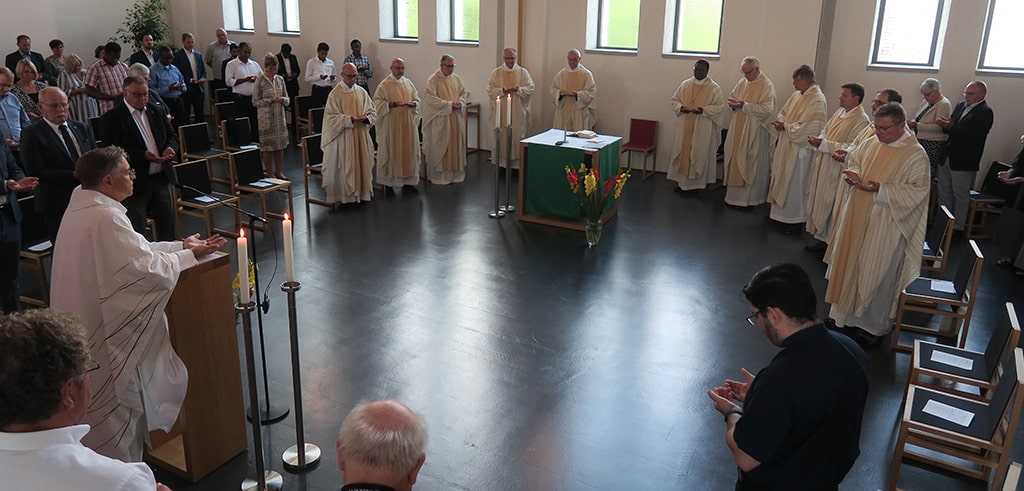 Feierliche Amtseinführung des neuen Provinzials der Pallottiner Pater Markus Hau und der neuen Provinzleitung