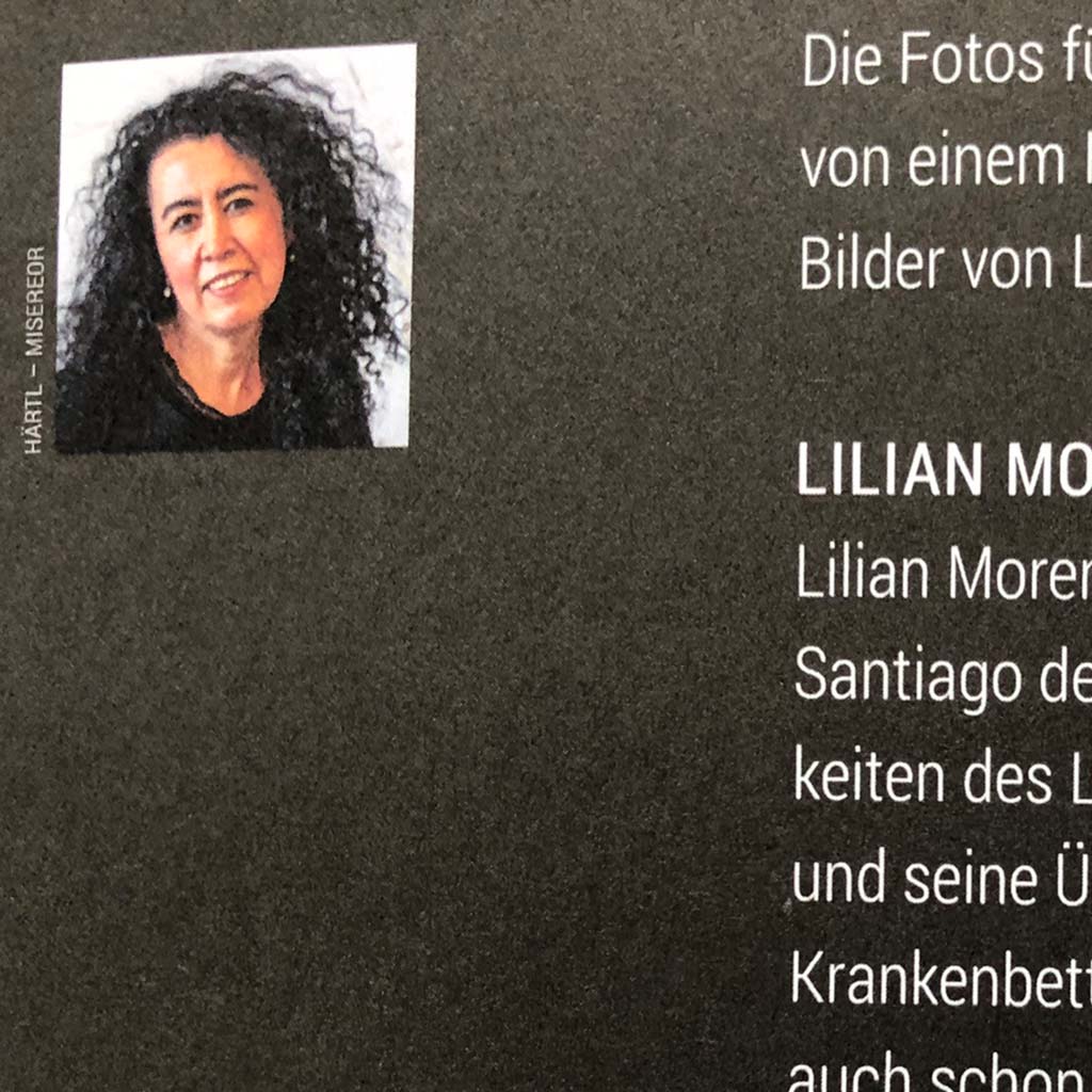 Die Augsburger Künstlerin Lilian Moreno Sánchez hat unter anderem die Titelseite des neuen Lesekalenders gestaltet.