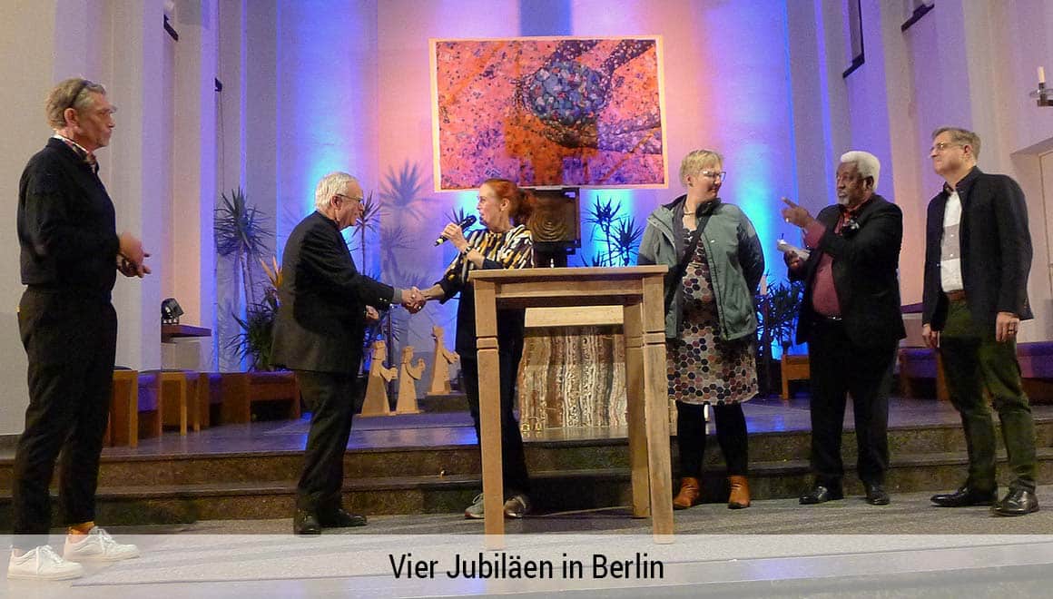 Die Pallottiner in Berlin feierten 2023 vier Jubiläen Die Pallottiner in Berlin feiern 2023 vier Jubiläen