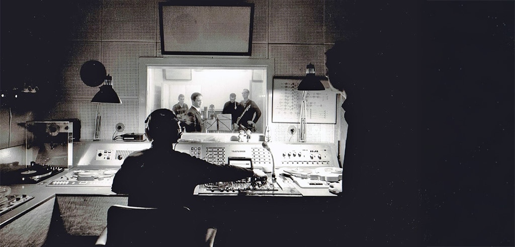 Pater Heinz Perne im Studio Union in Limburg an der Lahn