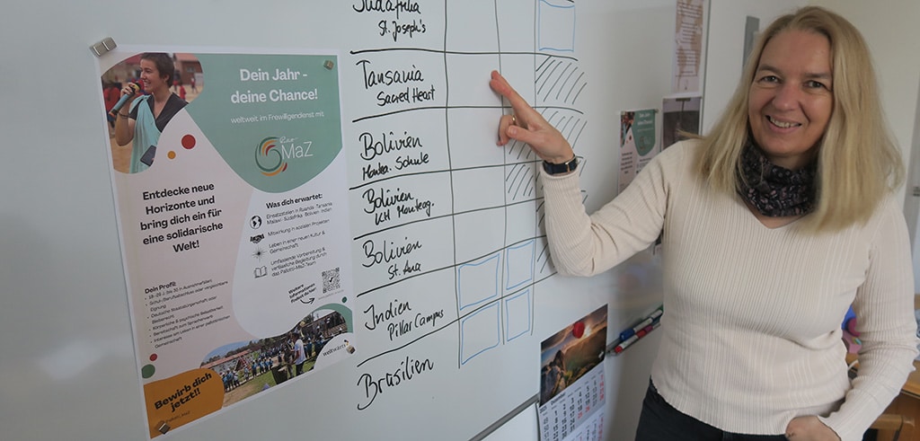 Freiwilligendienst MaZ - Ein Abenteuer, das Sinn macht - Leiterin Andrea Tamunjoh