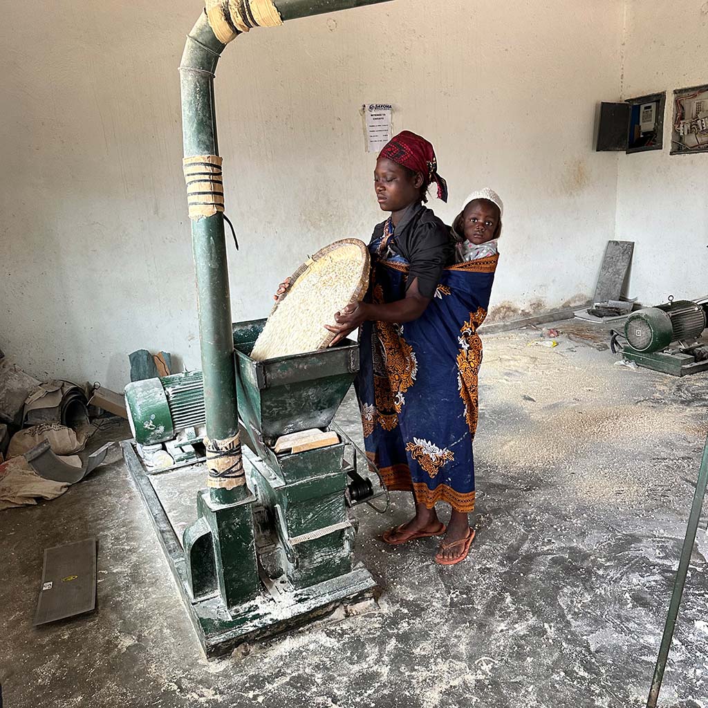 So eine Maismühle wie in Kaphatika (Malawi) soll nun auch in Balaka entstehen VERSORGUNG STATT VERZWEIFLUNG