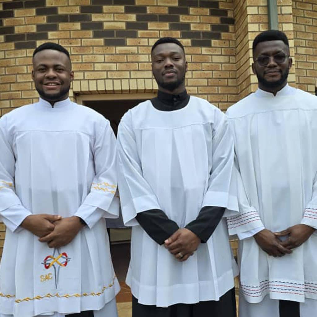 Brothers Renew Promises and Receive Ministries at Merrivale, South Africa.