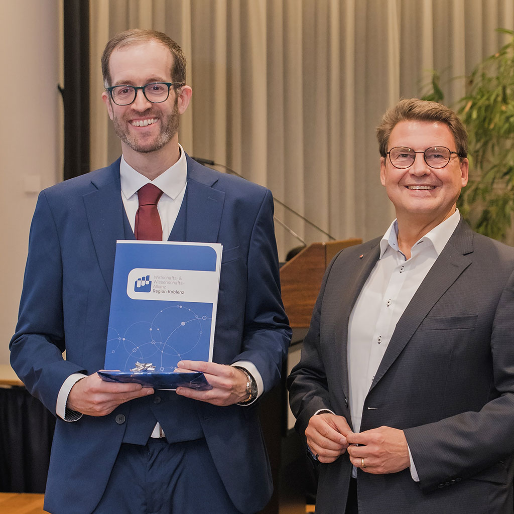 Hochschulpreis für Dr. Michael Bruns