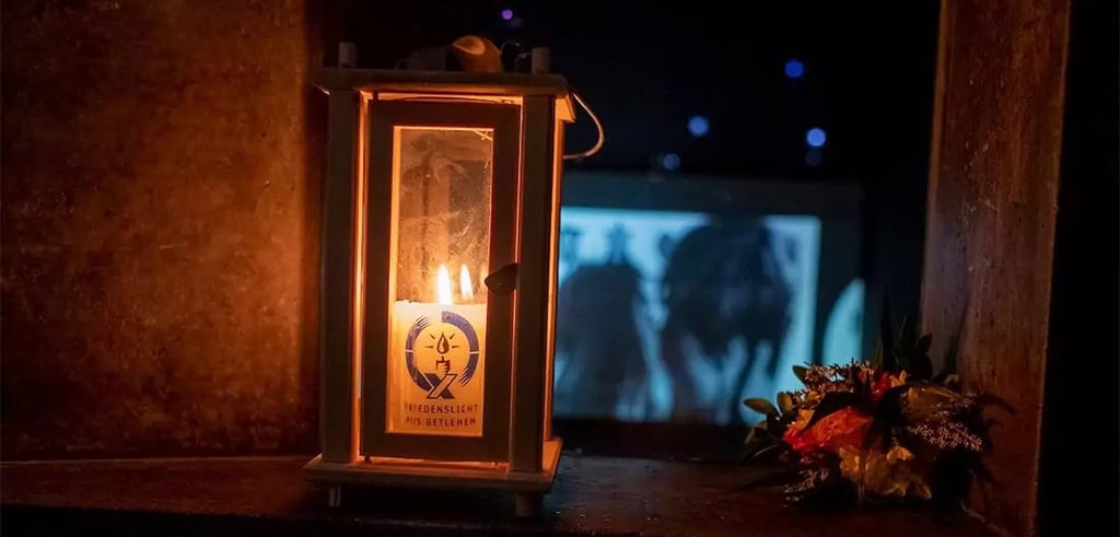 Friedenslicht aus Betlehem 2025 – Foto: Jacob Maienbaum