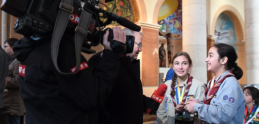 Friedenslicht aus Betlehem 2025 – Foto: Christian Schnaubelt