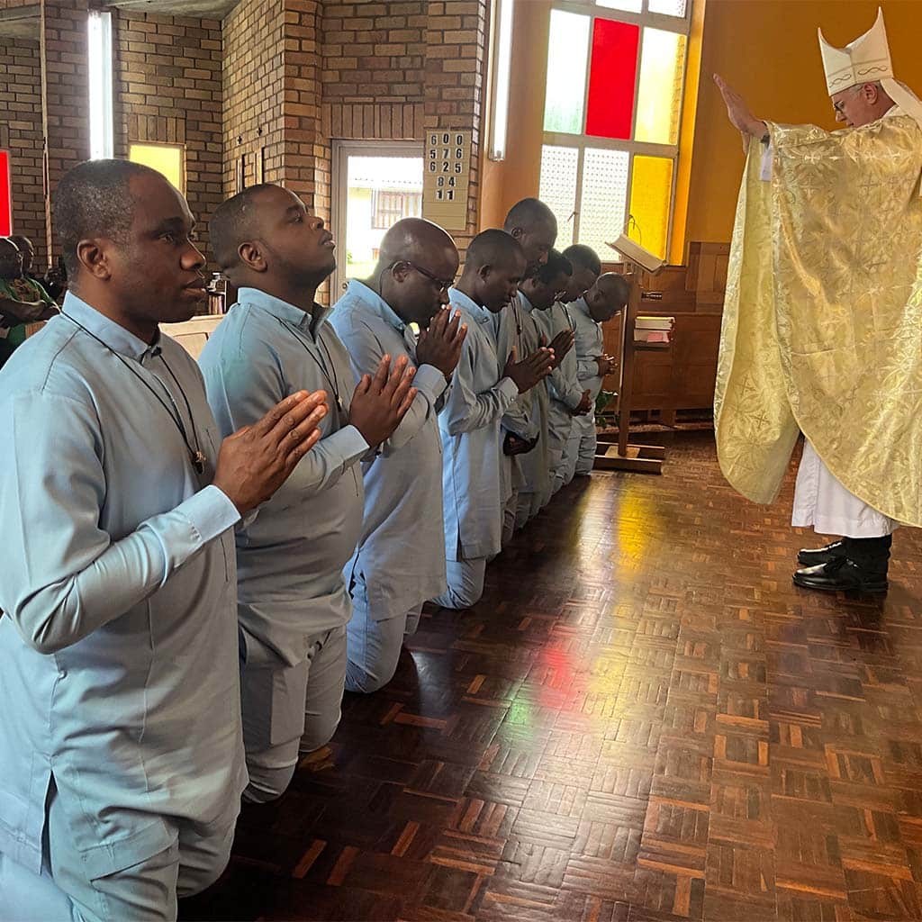 Abschluss des Noviziatsjahres 2025 in Step-Aside (George), Südafrika