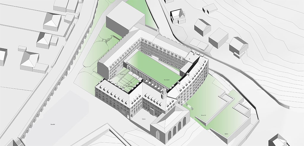 Pallottiner und Schulstiftung wollen gemeinsam die Zukunft des Gymnasiums St. Paulusheim in Bruchsal sichern Umbaupläne beim Gymnasium St. Paulusheim in Bruchsal