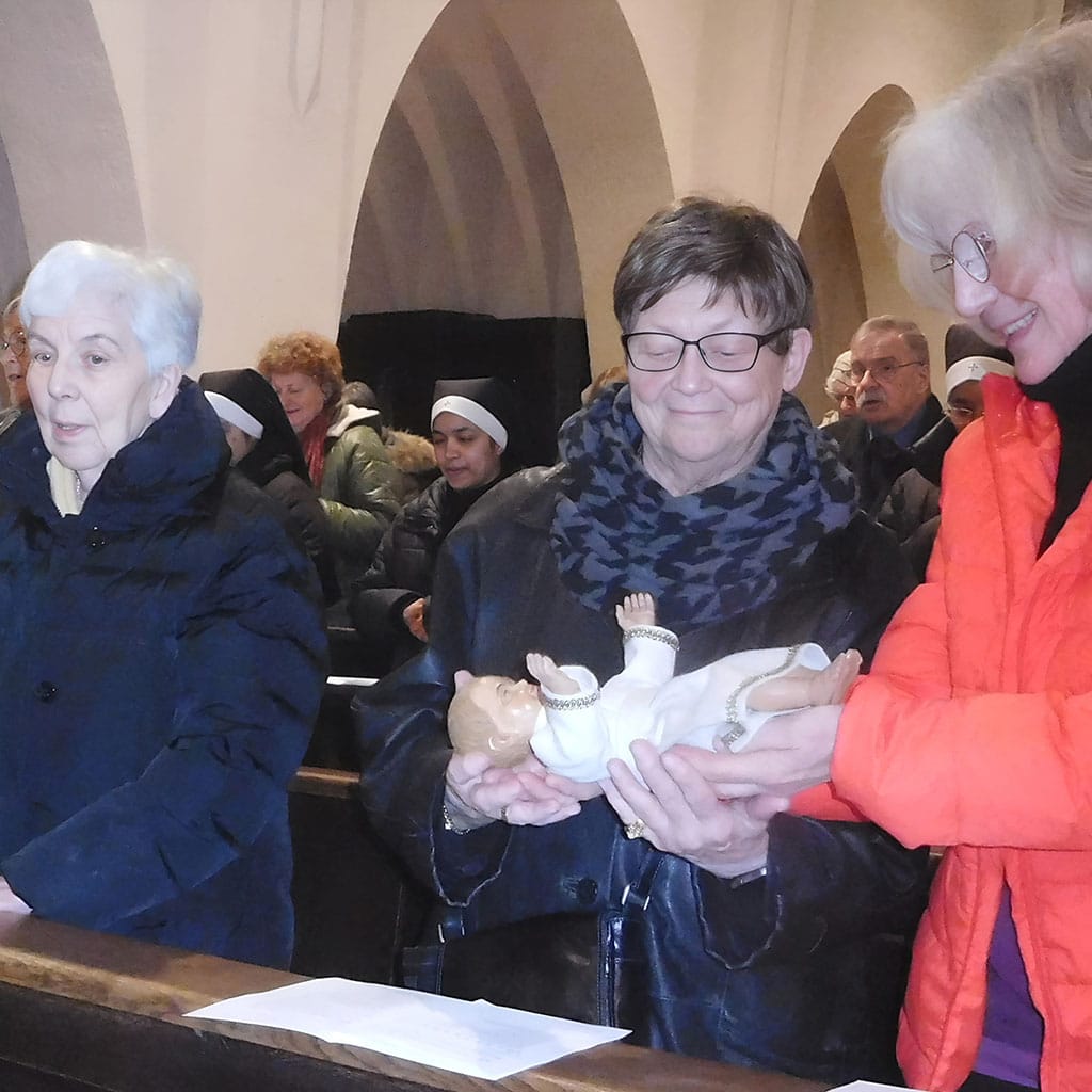 Vesper beim Pallottifest in St. Marien, der Pallottinerkirche beim Missionshaus der Pallottiner in Limburg an der Lahn