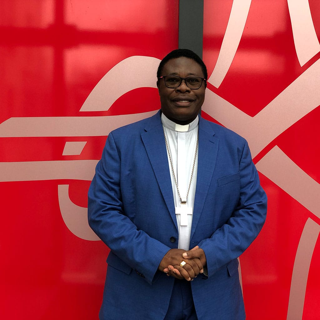 Bischof Bruno Ateba Edo SAC - Bischof des Bistums Maroua-Mokolo im Norden Kameruns