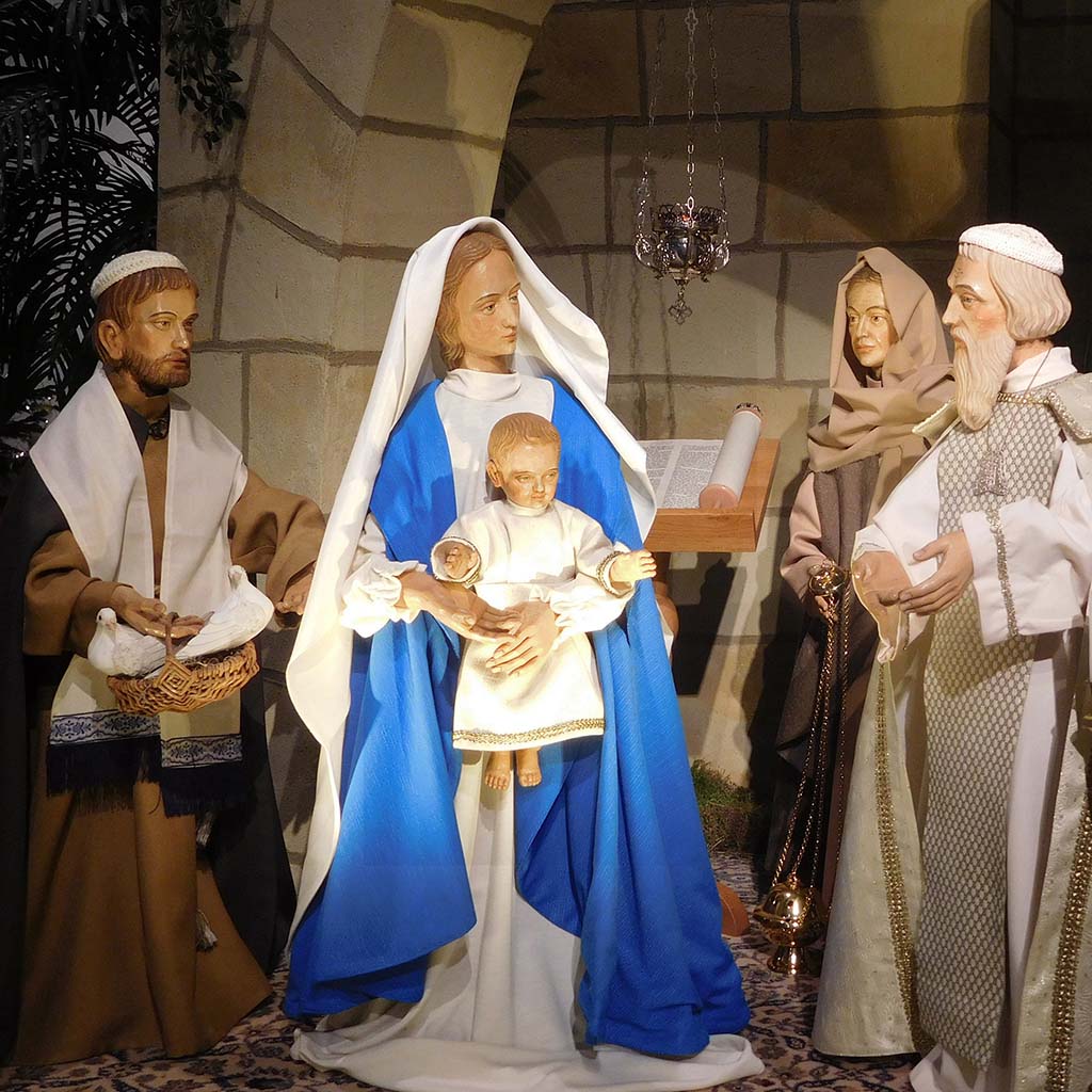 Weihnachtskrippe in der Limburger Pallottinerkirche „St. Marien“