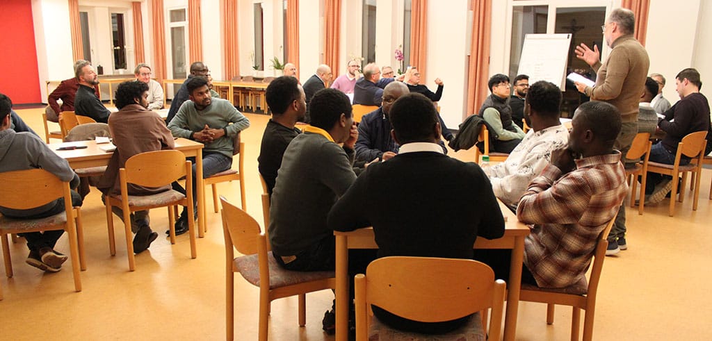 Austausch beim Lichtmesstreffen der Pallottiner 2026 Lichtmesstreffen der Pallottiner 2026