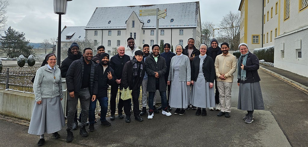 Besuch im Kloster Sießen zur Fastnacht