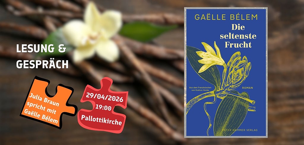 Lesung und Gespräch mit Gaëlle Bélem: „Die seltenste Frucht“
