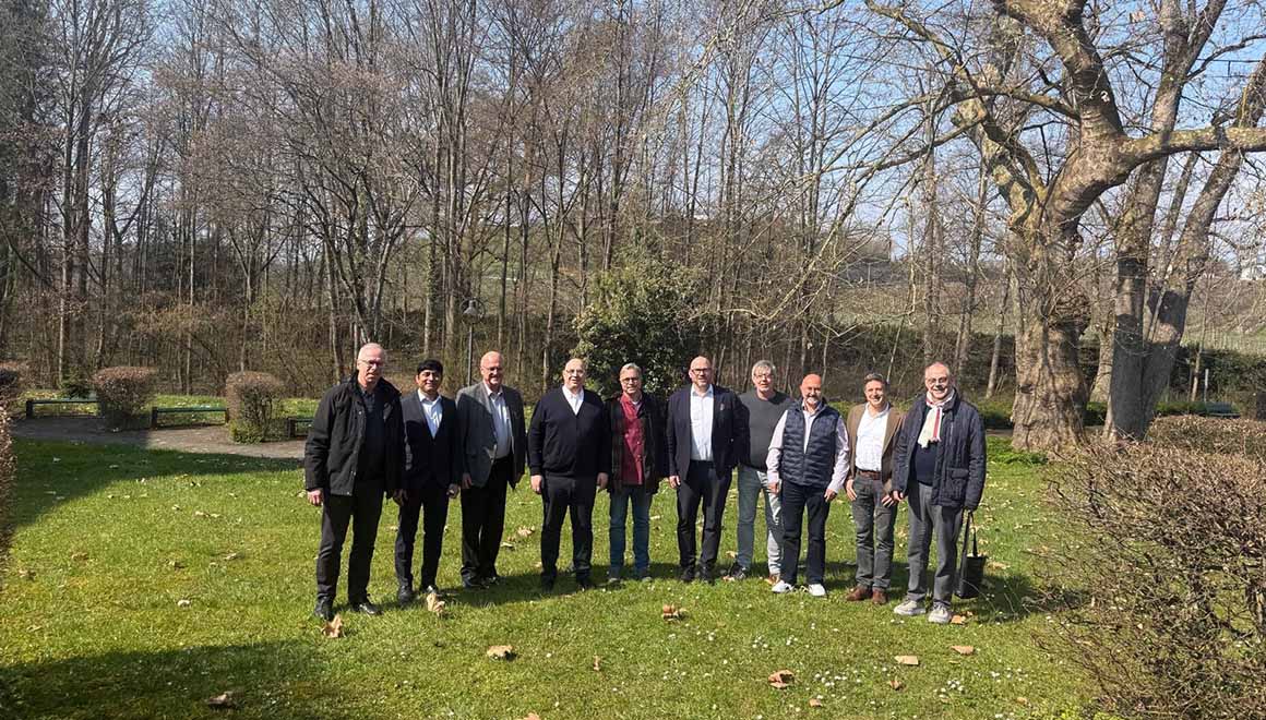 Treffen mit Schweizer Pallottinern auf dem Hersberg