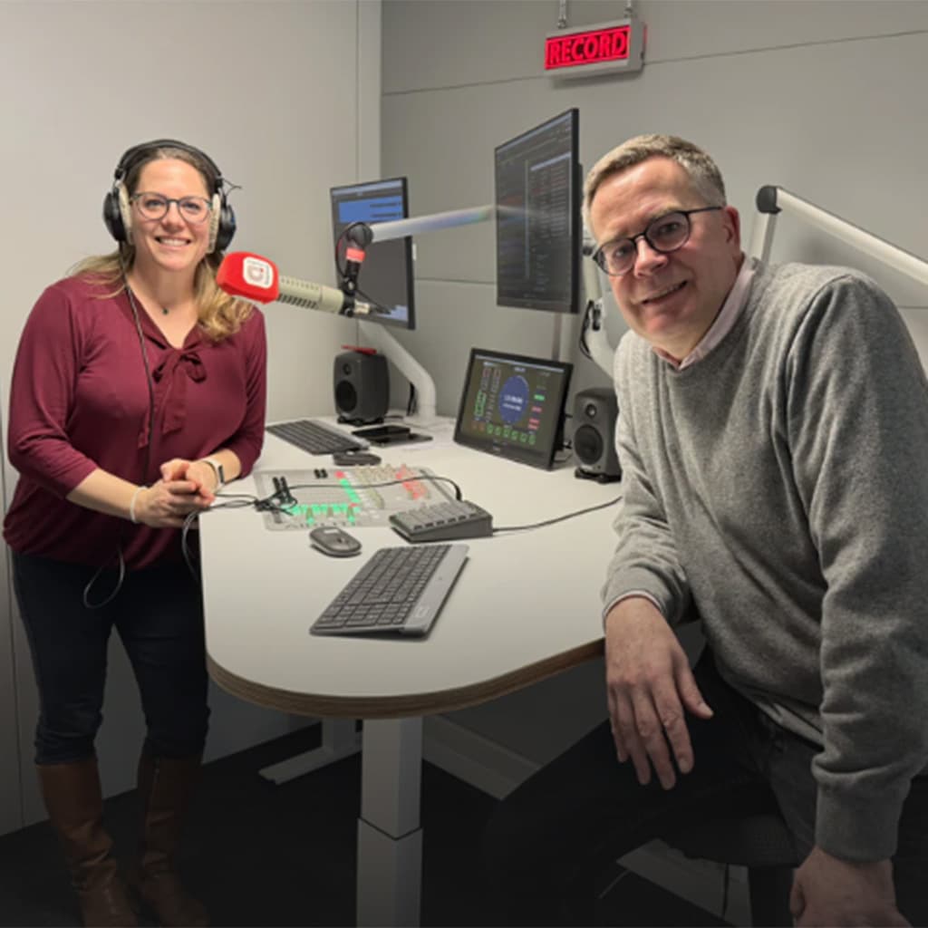 Sonntagstalk mit Pater Christoph Lentz Sonntagstalk mit Eva Fischer und Pater Christoph Lentz bei radio augsburg