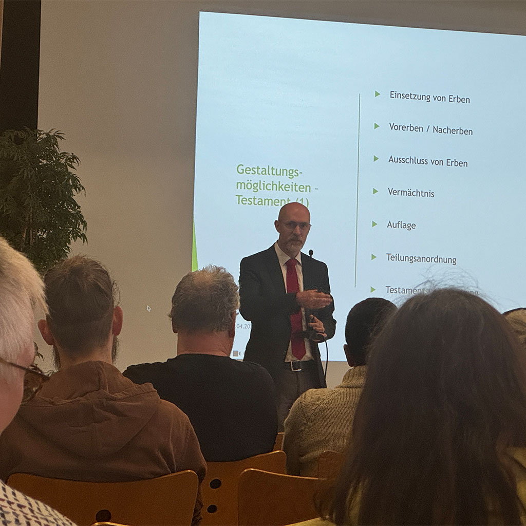 Was ist wichtig beim Vererben?