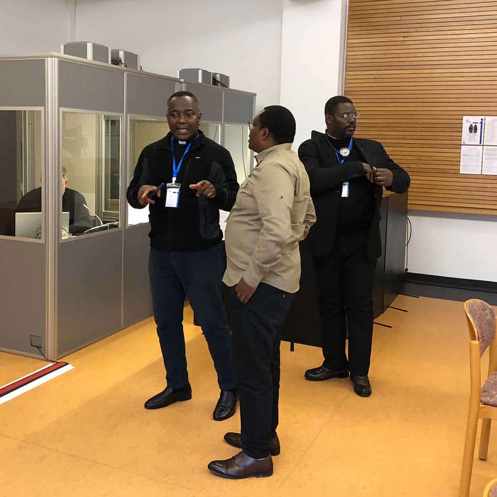 Pausenimpressionen beim Welttreffen der Höheren Obern 2026 in Friedberg