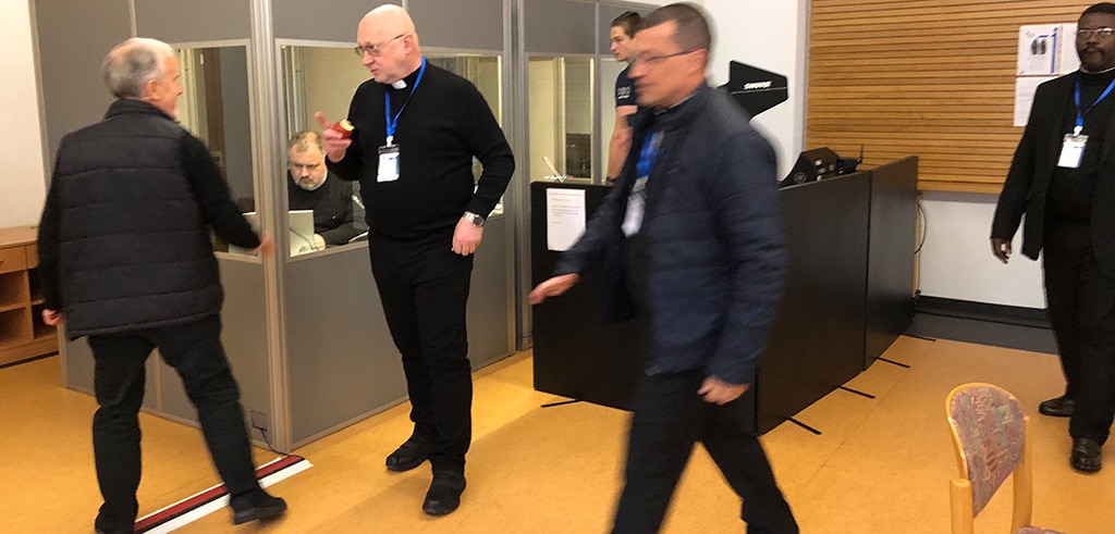 Pausenimpressionen beim Welttreffen der Höheren Obern 2026 in Friedberg