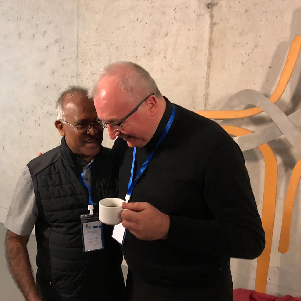 Pausenimpressionen beim Welttreffen der Höheren Obern 2026 in Friedberg