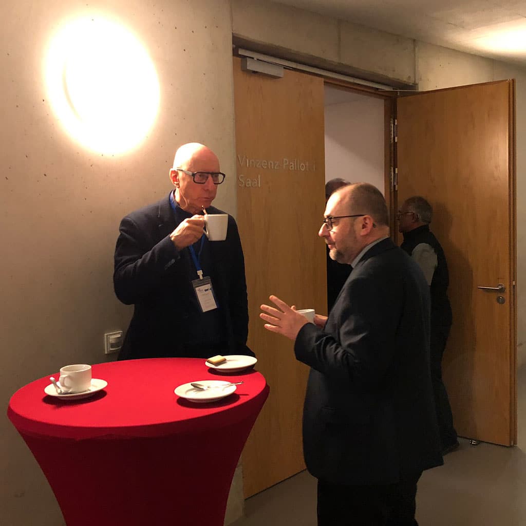 Pausenimpressionen beim Welttreffen der Höheren Obern 2026 in Friedberg