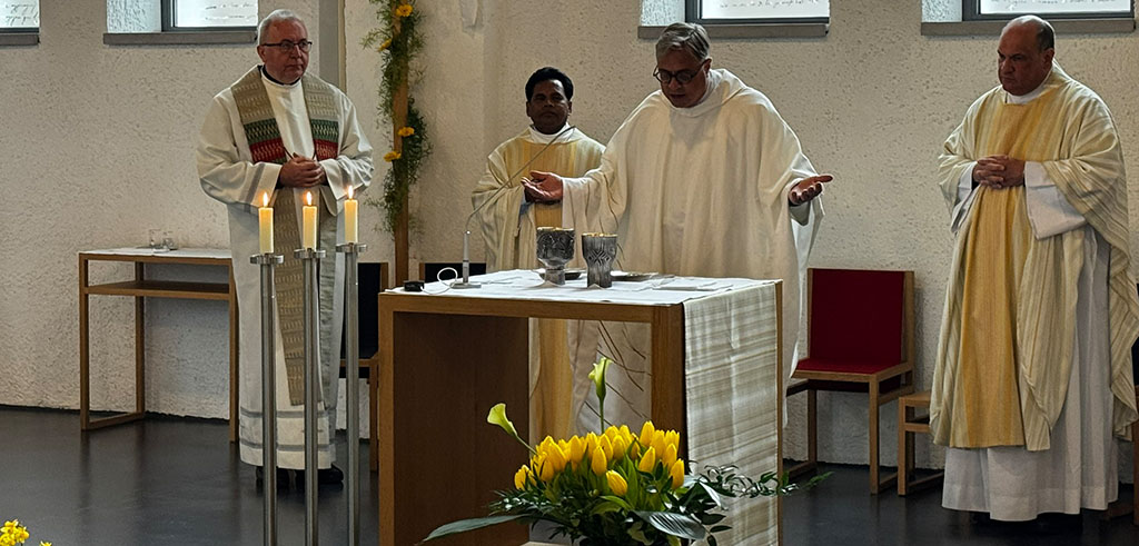 Eröffnungsmesse beim Welttreffen der Höheren Obern 2026 in Friedberg