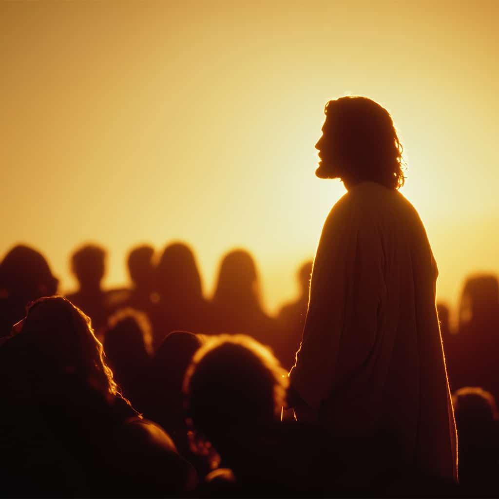 Jesus lehrt: Der Friede ist die erste Botschaft des Auferstandenen, ein kostbarer Schatz, den Jesus seinen Jüngern als Erbe hinterlassen hat.