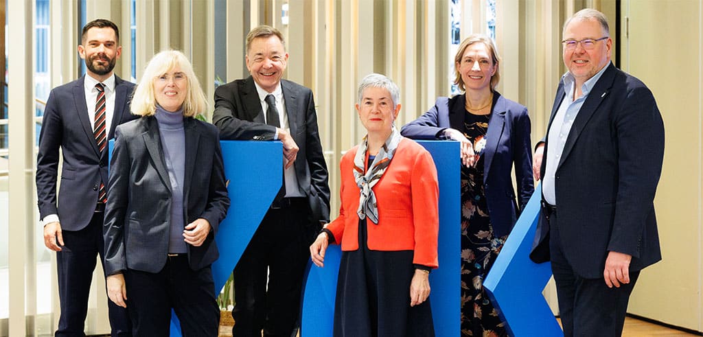 ZdK-Präsidium mit dem Generalsekretär
