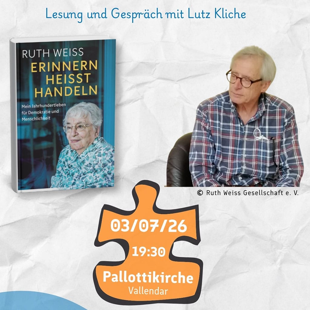 Erinnern heißt handeln: Lesung über ein Jahrhundert im Einsatz für Demokratie