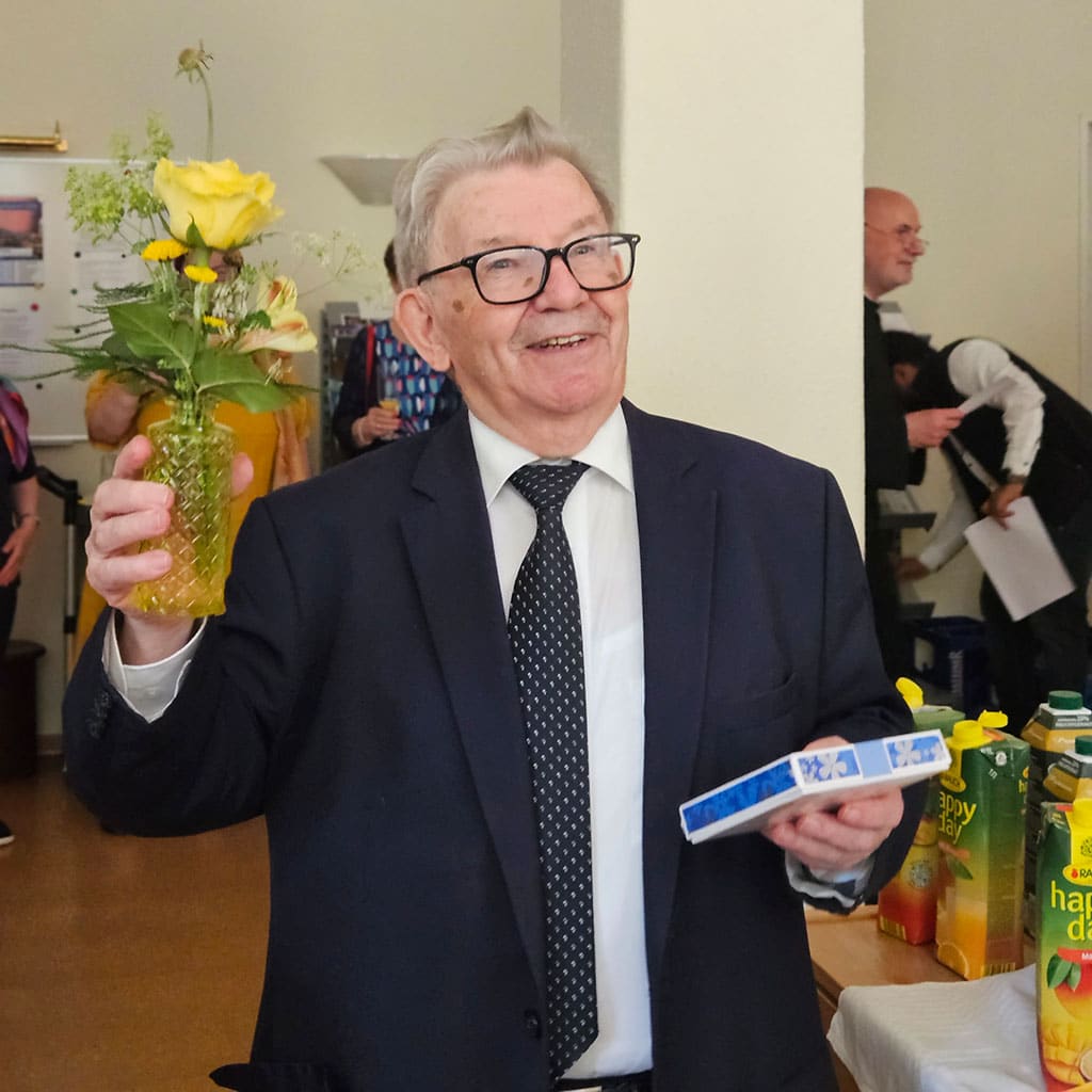 Gratulation zum Priesterjubiläum und Verabschiedung von Pater Johannes Moosmann in Vallendar Verabschiedung von Pater Johannes Moosmann in Vallendar