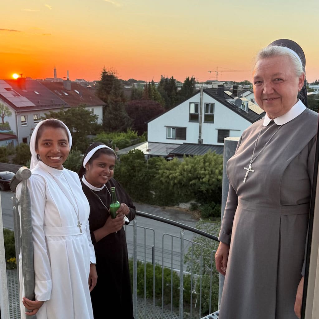 Abendrot bei der Vollversammlung der pallottinischen Unio 2026 in Friedberg