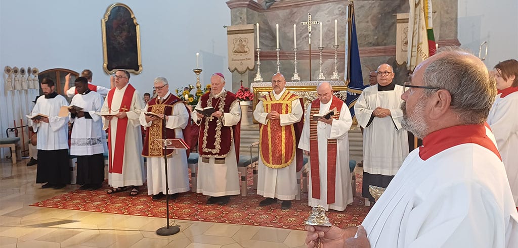 Laurentiusfest 2026 in Herrgottsruh Festgottesdienst am Laurentiusfest - Laurentius ist der Schutzpatron der Köche und Wirte
