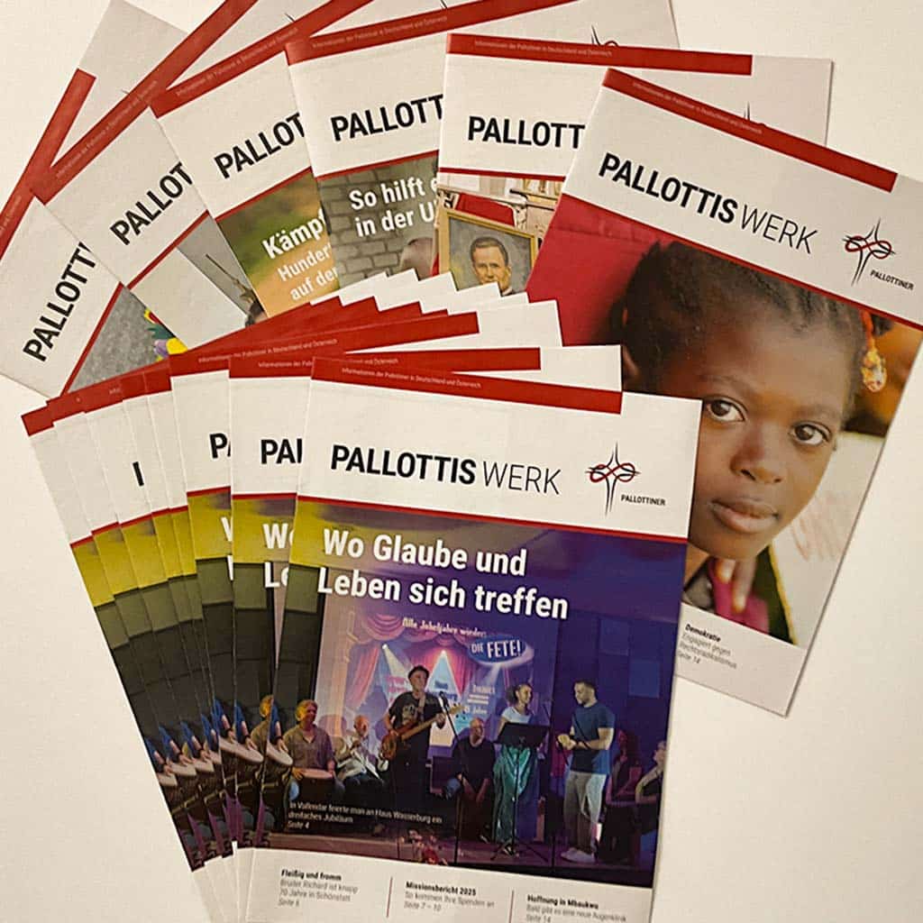 Pallottis Werk - Zeitschrift der Pallottiner - vierteljährlich online Mehrere Ausgaben von Pallottis Werk, der Zeitschrift der Pallottiner.