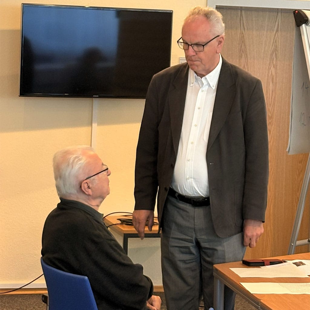 20 Mitbrüder unterschiedlichsten Alters nahmen an der dreitägigen Veranstaltung teil.