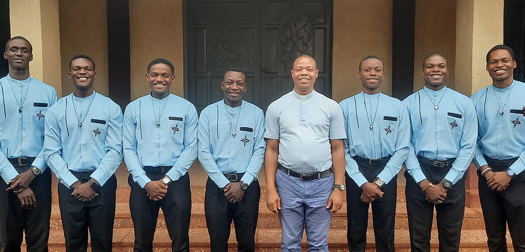 Sieben junge Männer haben ihr Noviziatsjahr im nigerianischen Owerri abgeschlossen Sieben junge Männer haben ihr Noviziatsjahr im nigerianischen Owerri abgeschlossen
