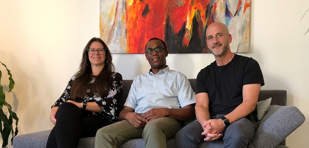 Das Team des Missionssekretariats: Patrizia Russo, Missionssekretär Pater John Ndidi Nwaocha, Thorsten Pörtner Das Missionsteam ab dem 1. August 2026