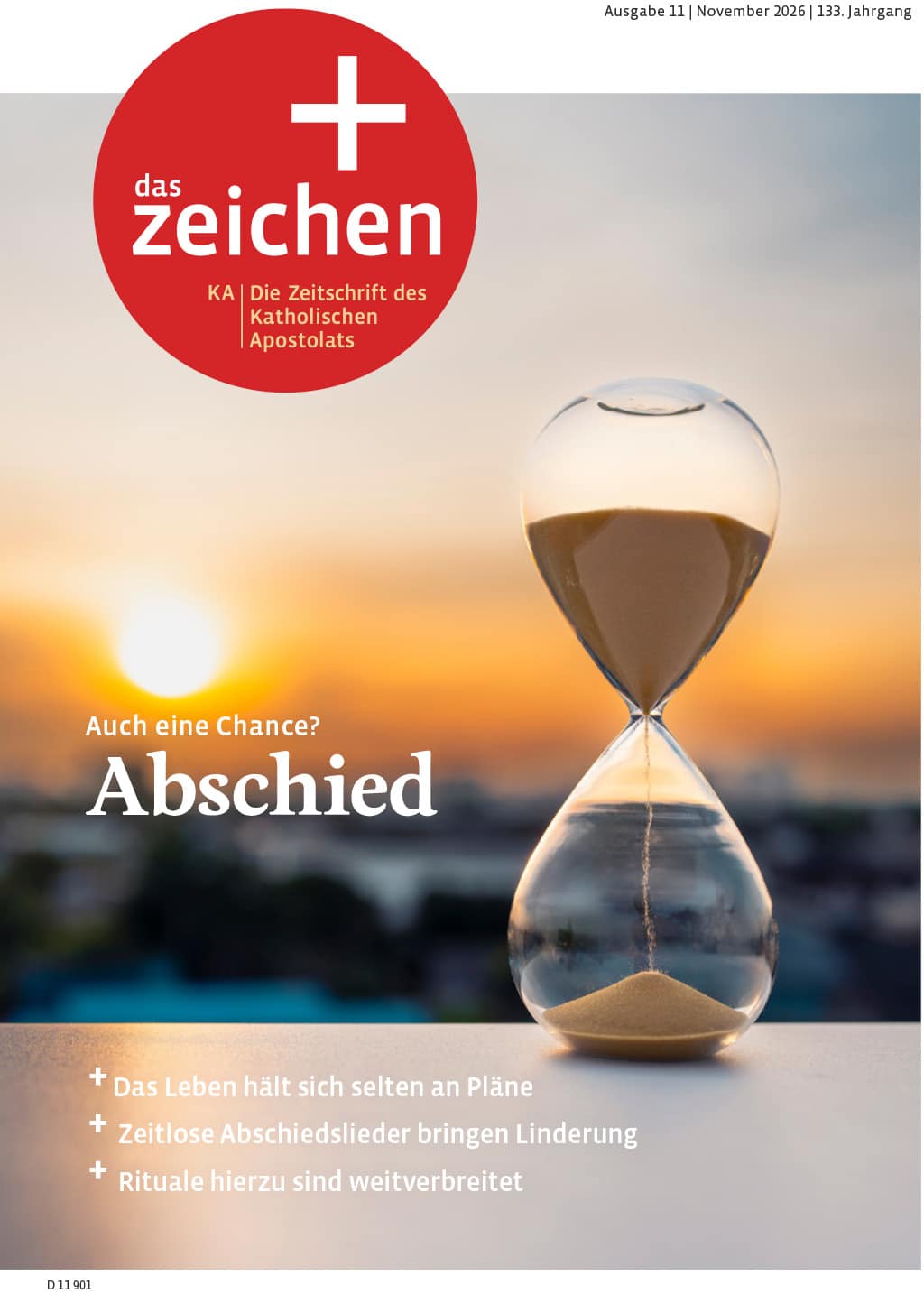 das zeichen 2026-11: Abschied. das zeichen 2026-11: Abschied.